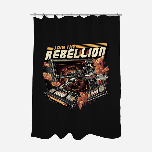 Time To Join The Rebellion-None-Polyester-Shower Curtain-glitchygorilla