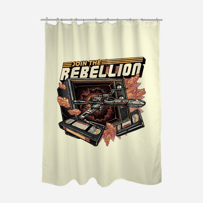 Time To Join The Rebellion-None-Polyester-Shower Curtain-glitchygorilla