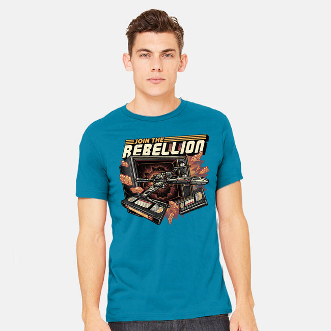 Time To Join The Rebellion-Mens-Heavyweight-Tee-glitchygorilla