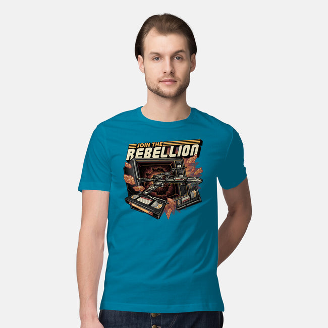 Time To Join The Rebellion-Mens-Premium-Tee-glitchygorilla
