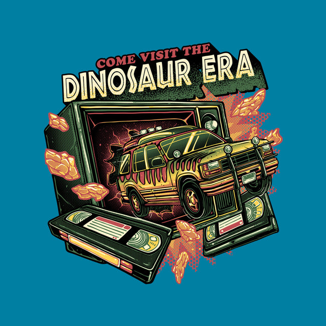The Dinosaur Era-Unisex-Kitchen-Apron-glitchygorilla