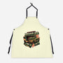 The Dinosaur Era-Unisex-Kitchen-Apron-glitchygorilla