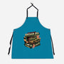 The Dinosaur Era-Unisex-Kitchen-Apron-glitchygorilla