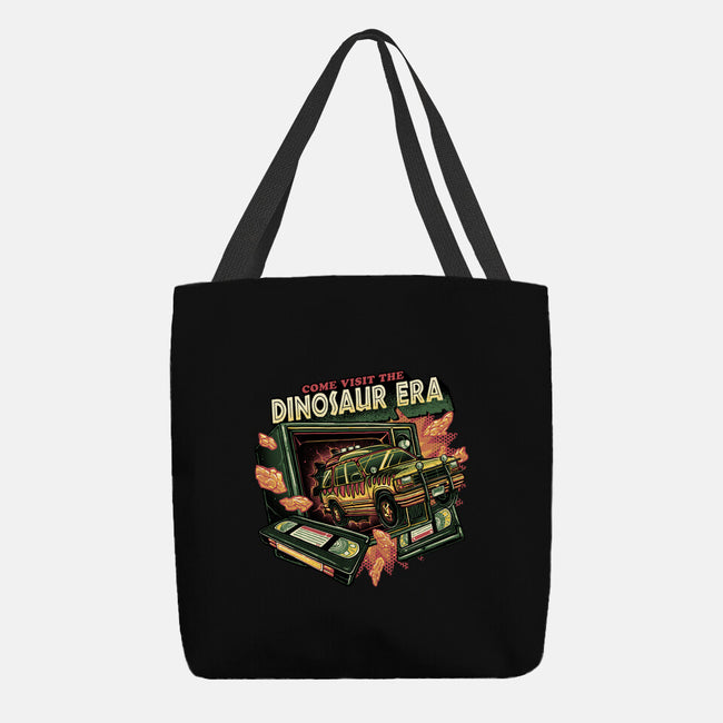 The Dinosaur Era-None-Basic Tote-Bag-glitchygorilla