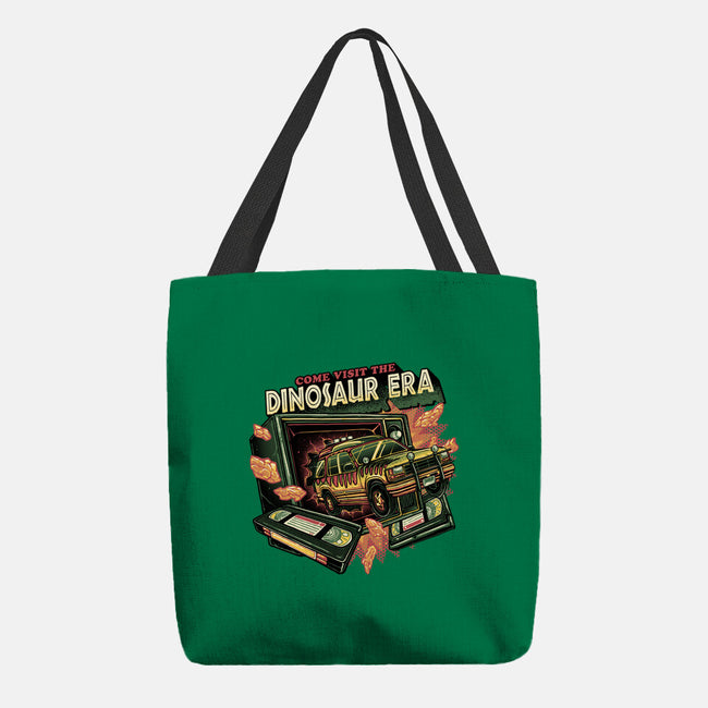 The Dinosaur Era-None-Basic Tote-Bag-glitchygorilla
