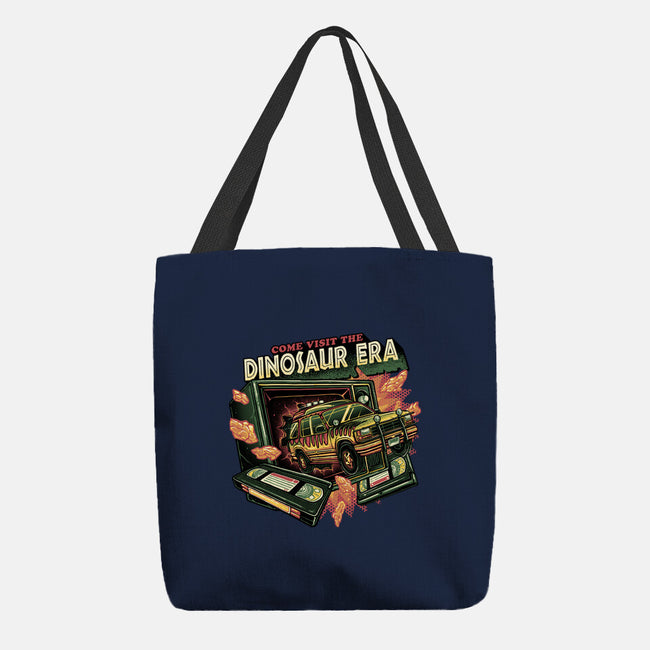 The Dinosaur Era-None-Basic Tote-Bag-glitchygorilla