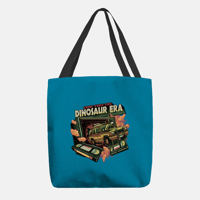 The Dinosaur Era-None-Basic Tote-Bag-glitchygorilla