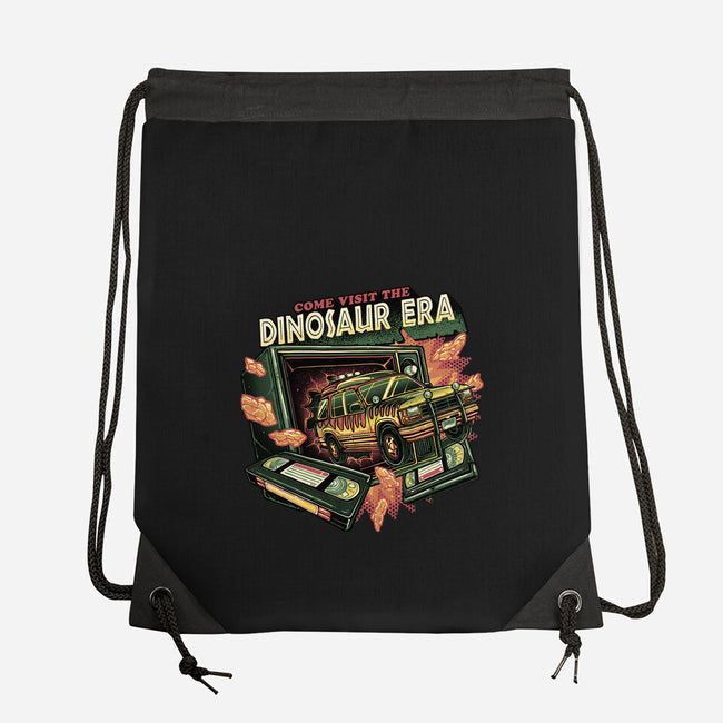 The Dinosaur Era-None-Drawstring-Bag-glitchygorilla