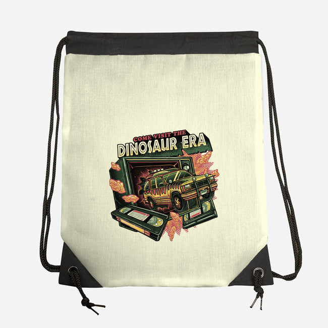 The Dinosaur Era-None-Drawstring-Bag-glitchygorilla
