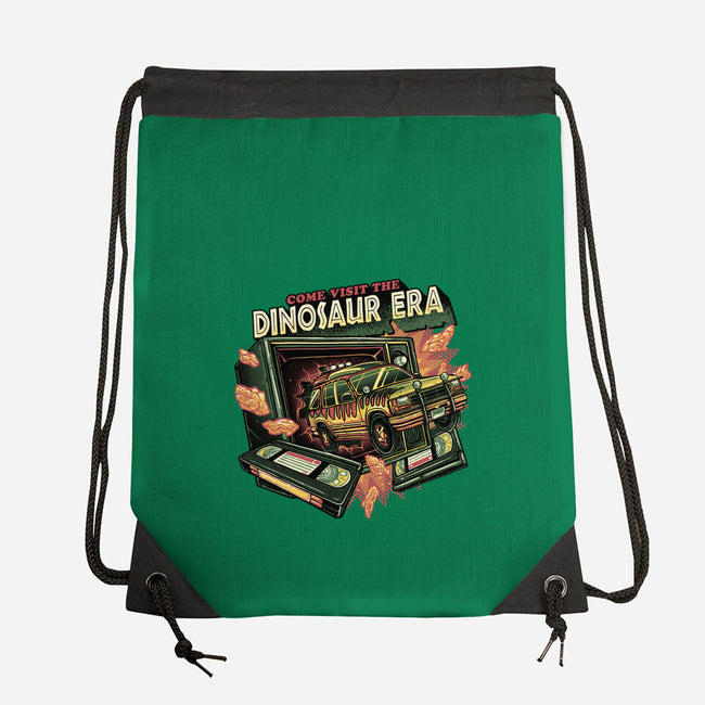 The Dinosaur Era-None-Drawstring-Bag-glitchygorilla