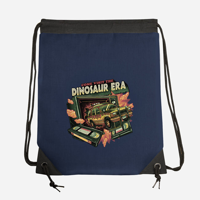 The Dinosaur Era-None-Drawstring-Bag-glitchygorilla