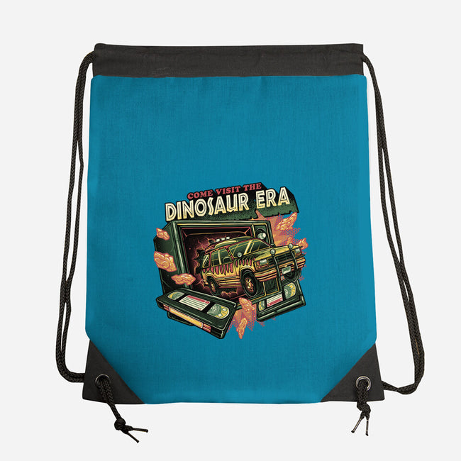 The Dinosaur Era-None-Drawstring-Bag-glitchygorilla