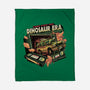 The Dinosaur Era-None-Fleece-Blanket-glitchygorilla