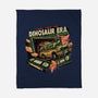 The Dinosaur Era-None-Fleece-Blanket-glitchygorilla