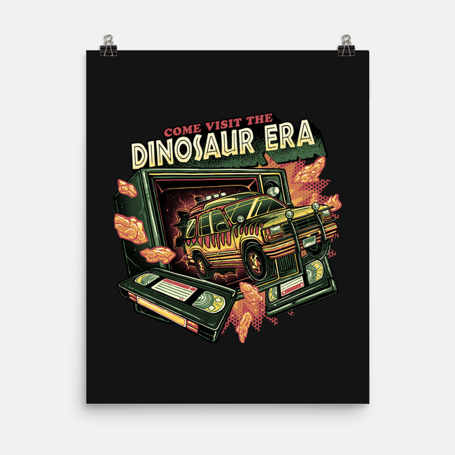 The Dinosaur Era-None-Matte-Poster-glitchygorilla