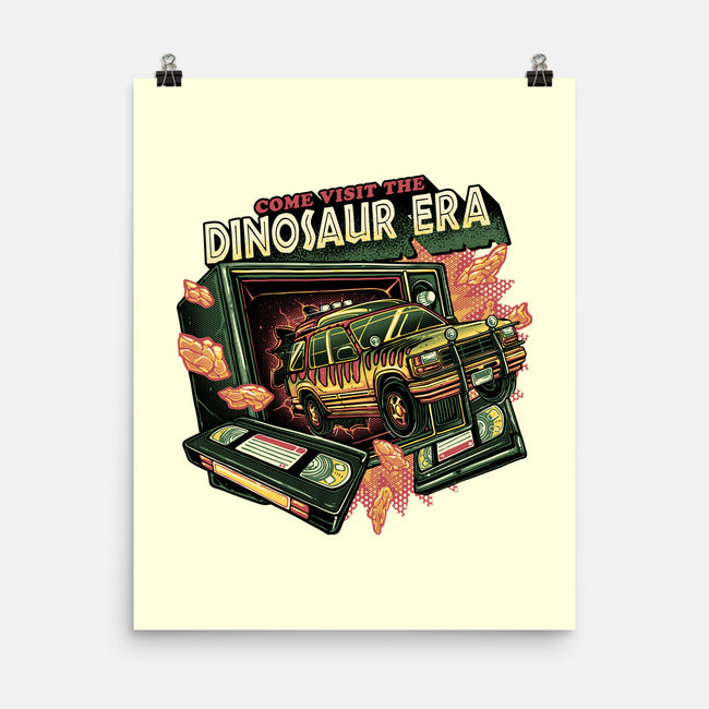 The Dinosaur Era-None-Matte-Poster-glitchygorilla