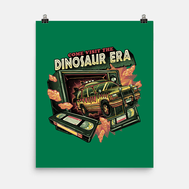 The Dinosaur Era-None-Matte-Poster-glitchygorilla