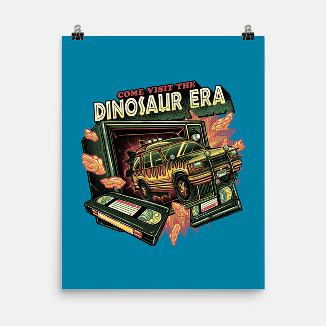 The Dinosaur Era-None-Matte-Poster-glitchygorilla