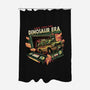 The Dinosaur Era-None-Polyester-Shower Curtain-glitchygorilla