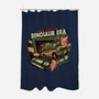 The Dinosaur Era-None-Polyester-Shower Curtain-glitchygorilla