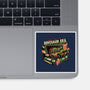 The Dinosaur Era-None-Glossy-Sticker-glitchygorilla