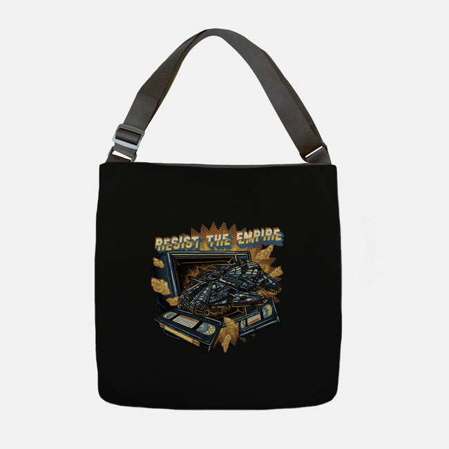 Resist The Empire-None-Adjustable Tote-Bag-glitchygorilla
