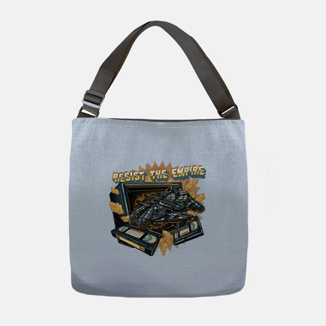 Resist The Empire-None-Adjustable Tote-Bag-glitchygorilla