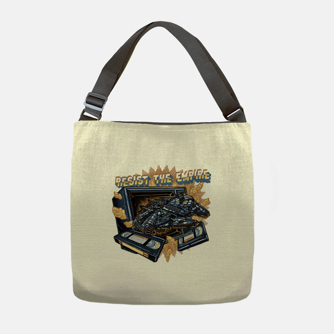 Resist The Empire-None-Adjustable Tote-Bag-glitchygorilla