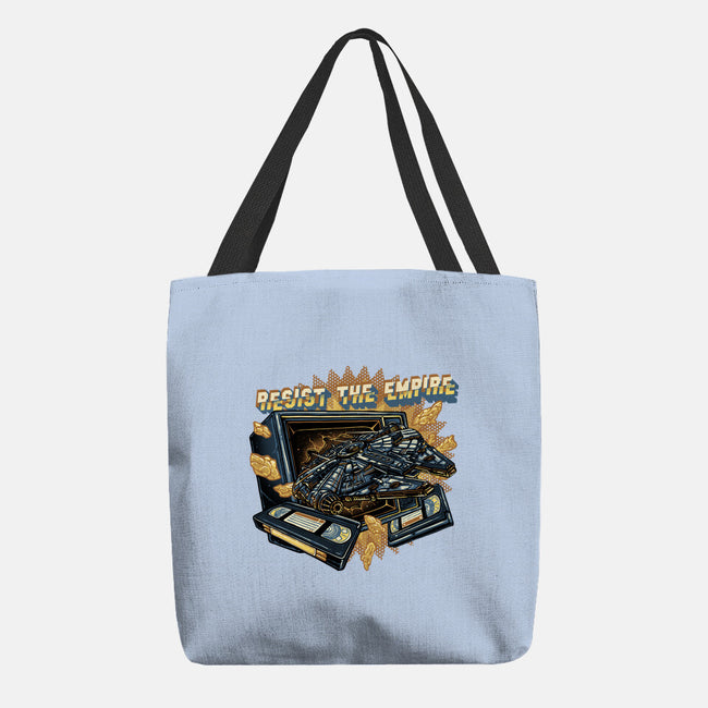 Resist The Empire-None-Basic Tote-Bag-glitchygorilla