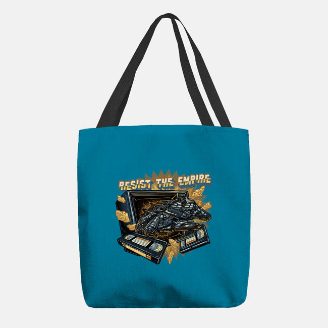 Resist The Empire-None-Basic Tote-Bag-glitchygorilla