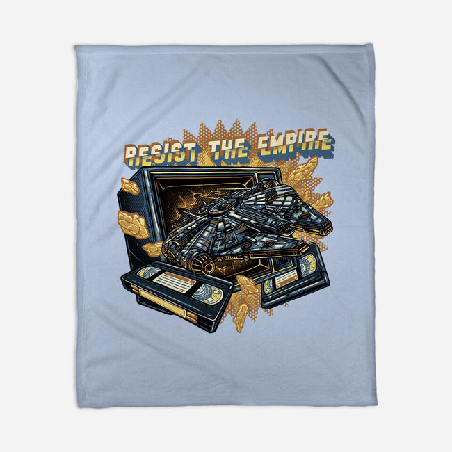 Resist The Empire-None-Fleece-Blanket-glitchygorilla