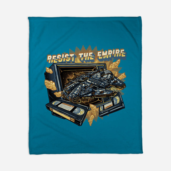 Resist The Empire-None-Fleece-Blanket-glitchygorilla