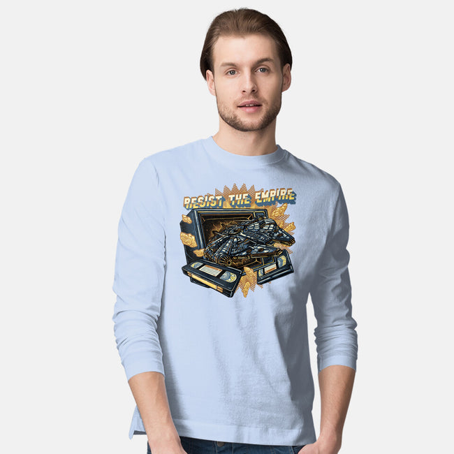 Resist The Empire-Mens-Long Sleeved-Tee-glitchygorilla