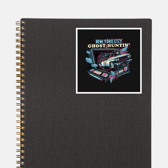 NYC Ghost Hunting-None-Glossy-Sticker-glitchygorilla