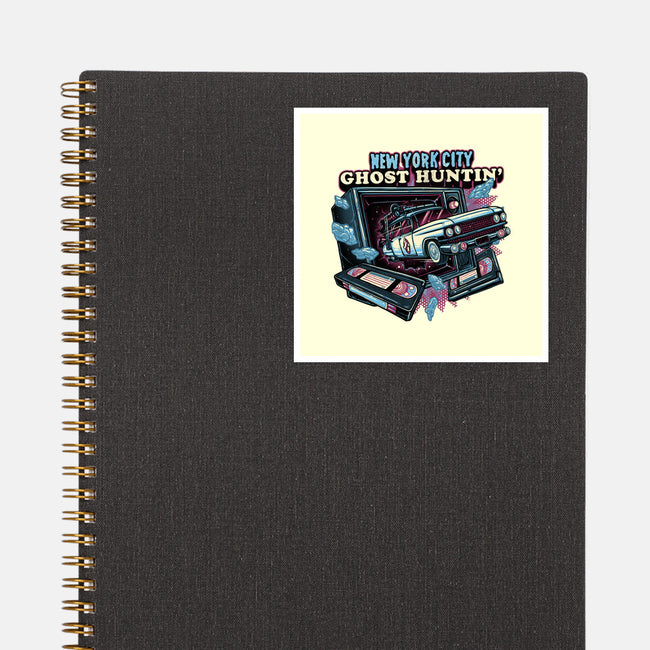 NYC Ghost Hunting-None-Glossy-Sticker-glitchygorilla