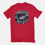 NYC Ghost Hunting-Unisex-Basic-Tee-glitchygorilla