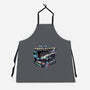 NYC Ghost Hunting-Unisex-Kitchen-Apron-glitchygorilla