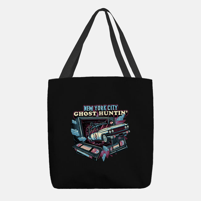 NYC Ghost Hunting-None-Basic Tote-Bag-glitchygorilla