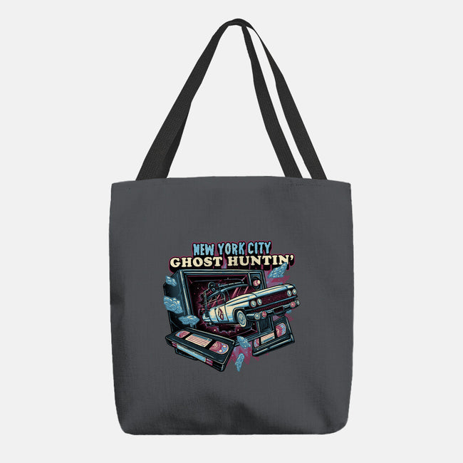 NYC Ghost Hunting-None-Basic Tote-Bag-glitchygorilla