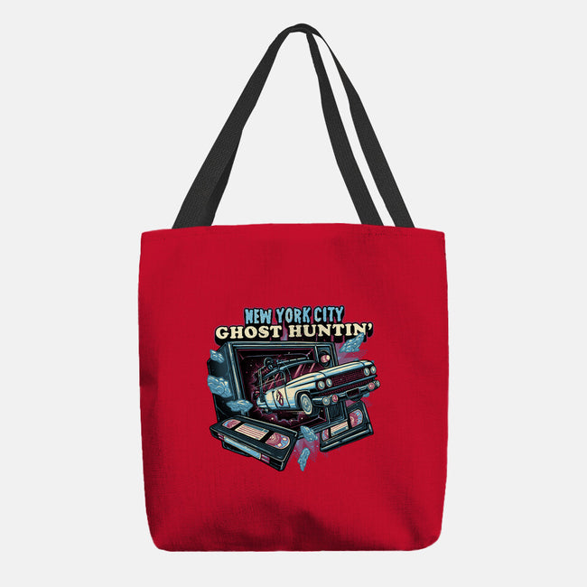 NYC Ghost Hunting-None-Basic Tote-Bag-glitchygorilla