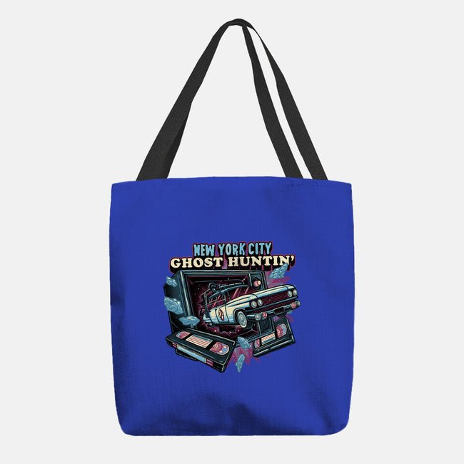 NYC Ghost Hunting-None-Basic Tote-Bag-glitchygorilla