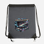 NYC Ghost Hunting-None-Drawstring-Bag-glitchygorilla