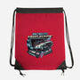 NYC Ghost Hunting-None-Drawstring-Bag-glitchygorilla