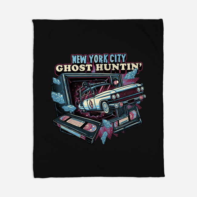 NYC Ghost Hunting-None-Fleece-Blanket-glitchygorilla