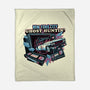 NYC Ghost Hunting-None-Fleece-Blanket-glitchygorilla