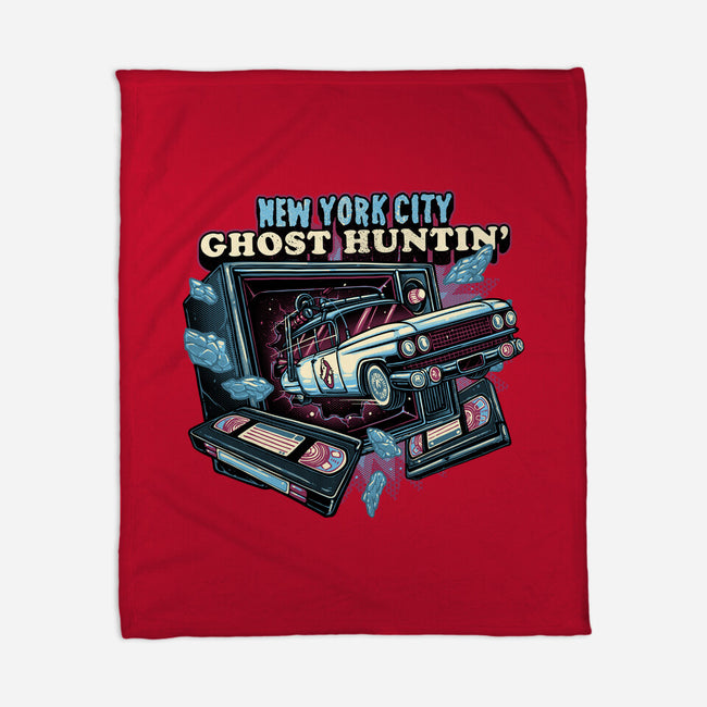 NYC Ghost Hunting-None-Fleece-Blanket-glitchygorilla