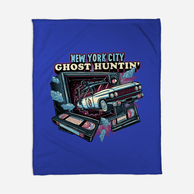 NYC Ghost Hunting-None-Fleece-Blanket-glitchygorilla