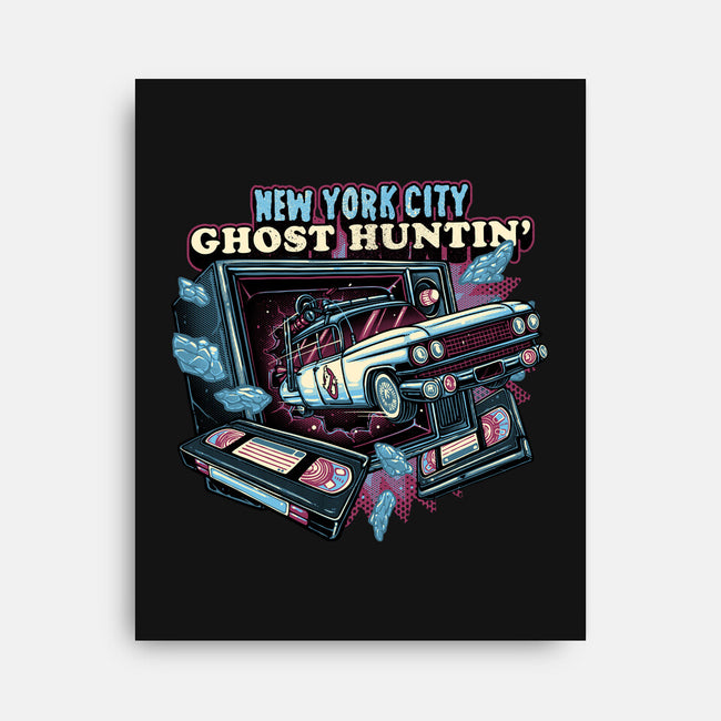 NYC Ghost Hunting-None-Stretched-Canvas-glitchygorilla