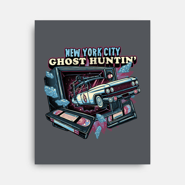 NYC Ghost Hunting-None-Stretched-Canvas-glitchygorilla