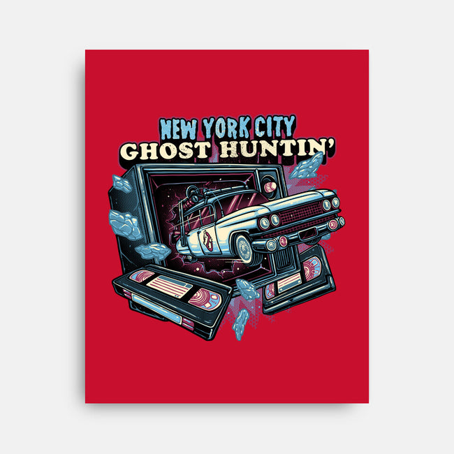 NYC Ghost Hunting-None-Stretched-Canvas-glitchygorilla